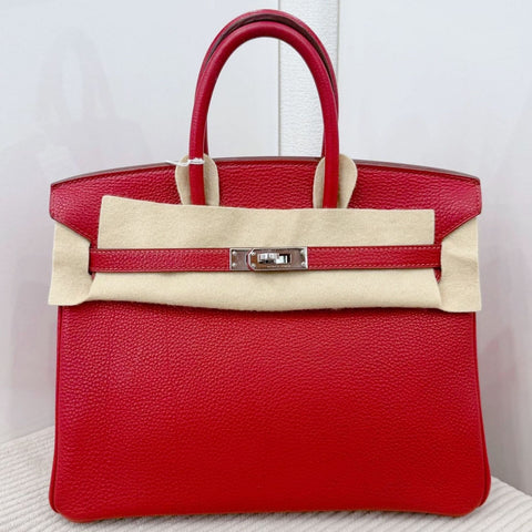 Birkin 25 Rouge Garance Togo