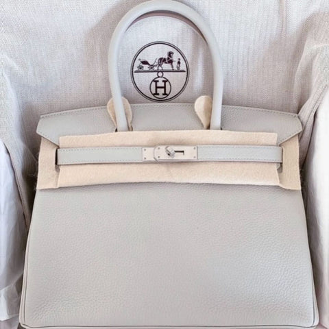 Birkin 30 Gris Perle Togo