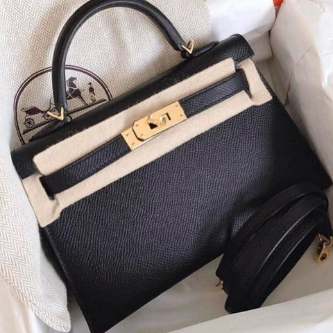 Kelly Mini Black Epsom