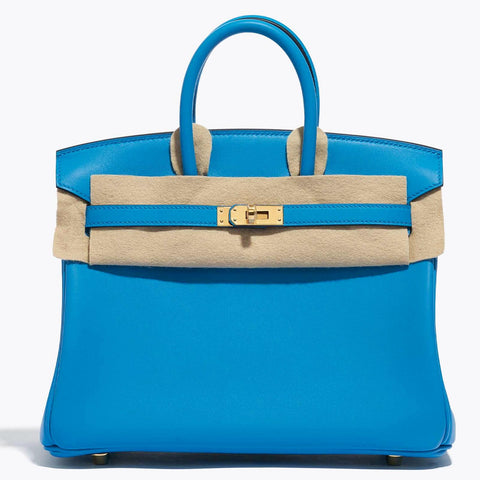 Birkin 25 Blue Frida Swift