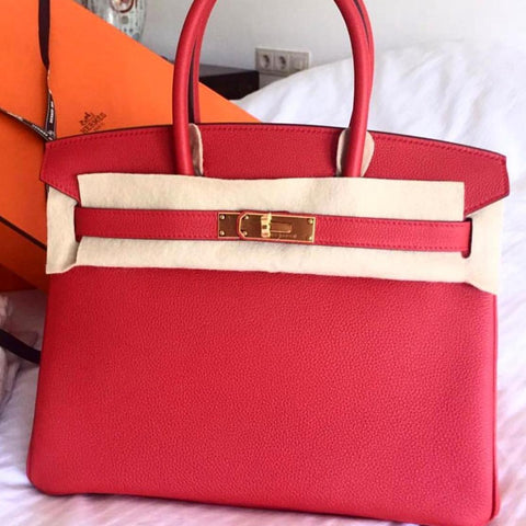 Birkin 30 Geranium Togo