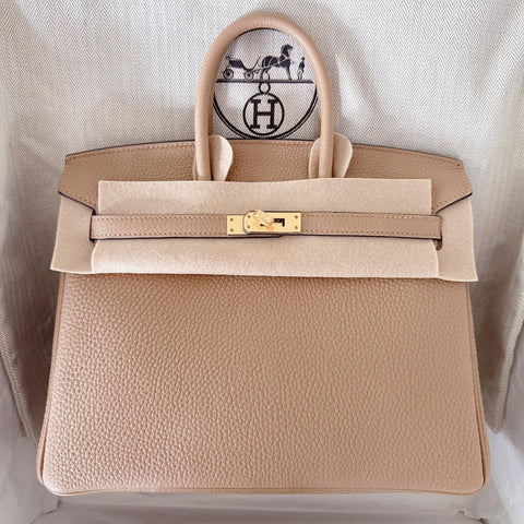 Birkin 25 Biscuit Togo