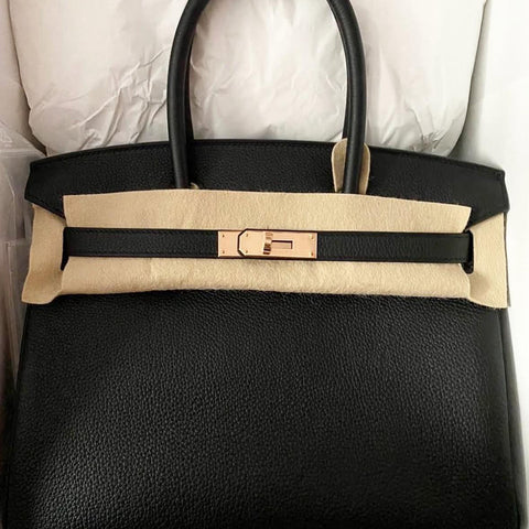 Birkin 30 Black Togo