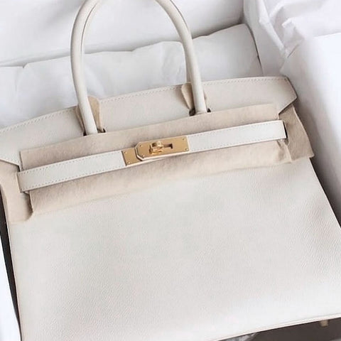 Birkin 30 Craie Epsom