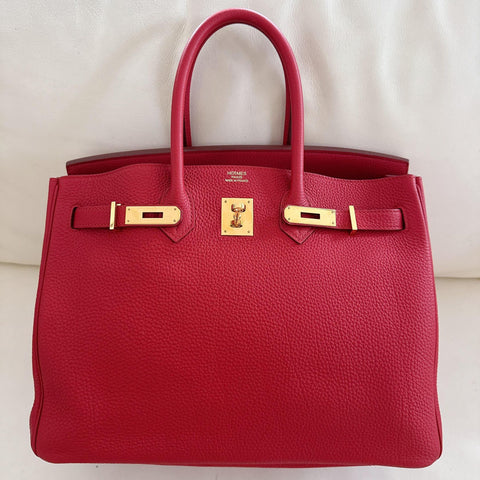 Birkin 35 Geranium Togo