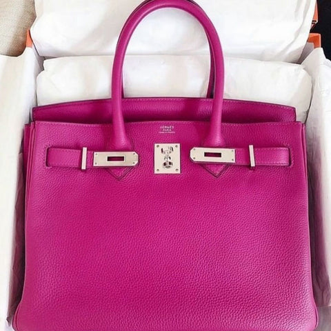 Birkin 30 Rose Pourpre Togo
