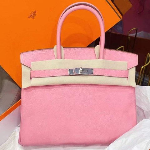 Birkin 30 Rose Confetti Chevre