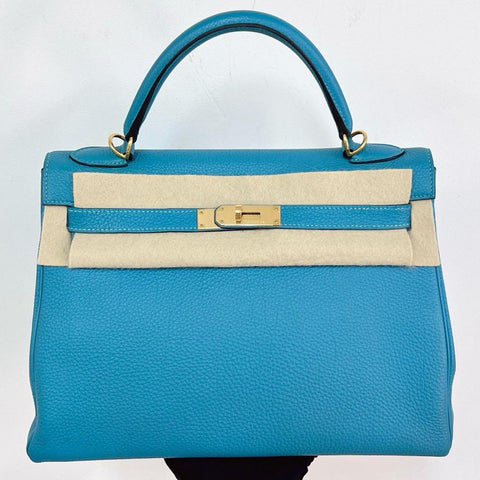 Kelly 32 Turquoise Togo