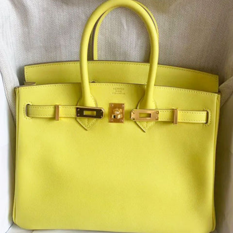 Birkin 25 Lime Swift