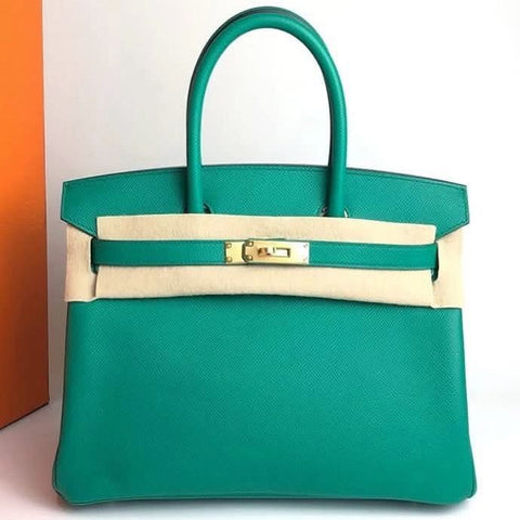 Birkin 30 Vert Jade Epsom