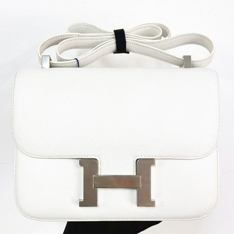 Constance 24 White Epsom