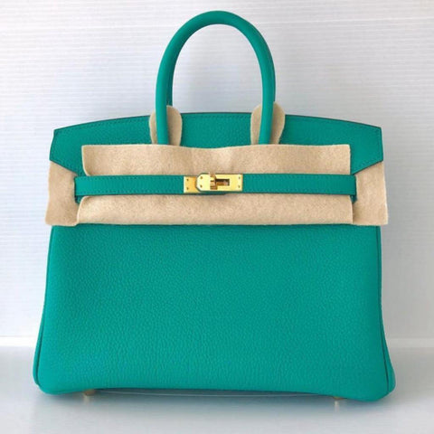 Birkin 25 Vert Verone Togo