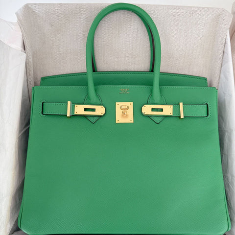 Birkin 30 Bamboo Epsom