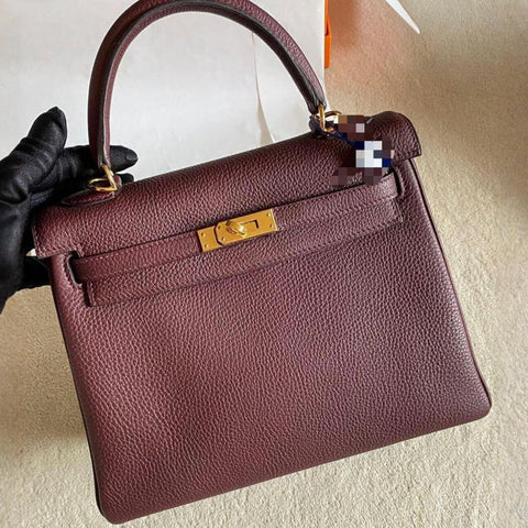 Kelly 25 Bordeaux Togo