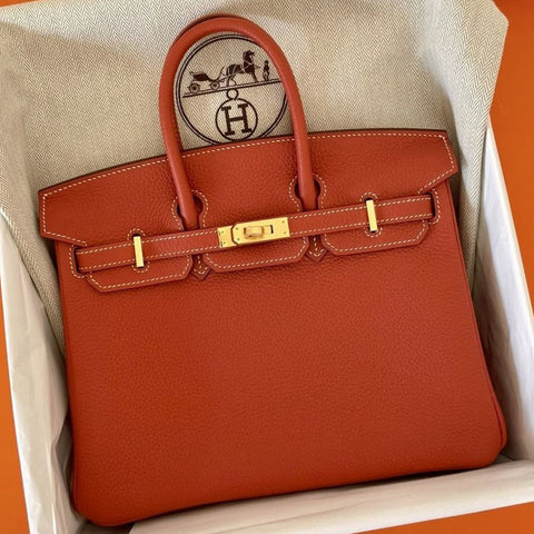 Birkin 25 Sanguine Togo