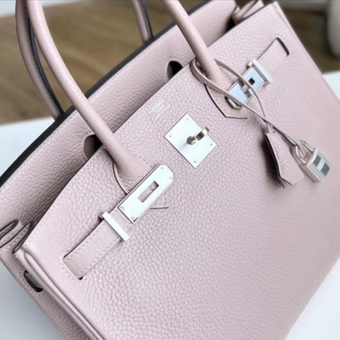 Birkin 30 Glycine Clemence