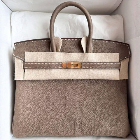 Birkin 25 Etoupe Togo