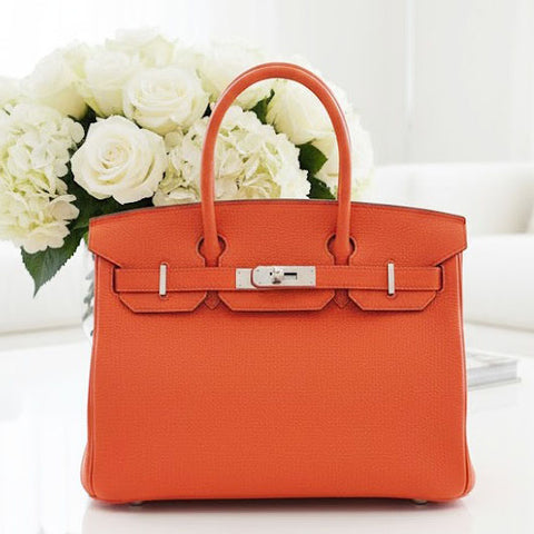 Birkin 30 Poppy Togo