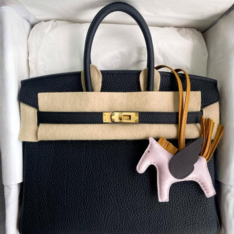 Birkin 25 Black Togo