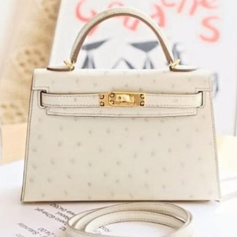 Kelly Mini Nata Ostrich