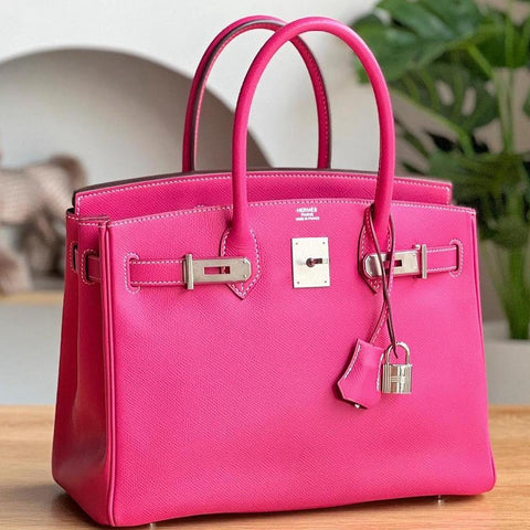 Birkin 30 Candy Rose Tyrien/Rubis Epsom