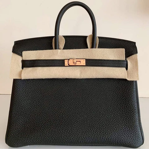 B25 Black Togo Rose Ghw