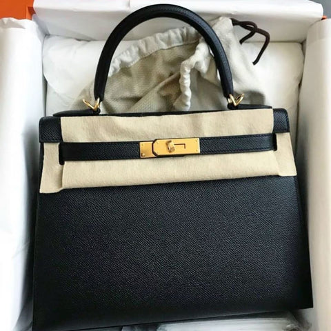 K28 Sellier Black Epsom