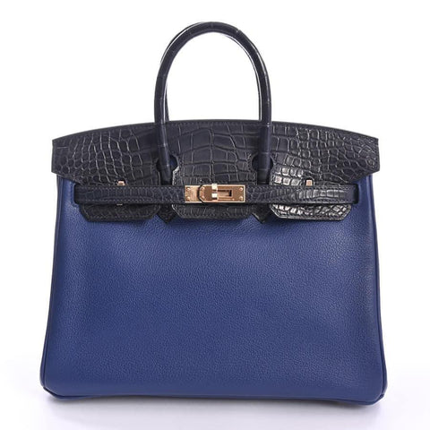 B25 Touch Blue Sapphire/Blue Nuit Novillo/Matte Alligator
