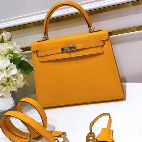 K25 Candy Jaune d’Or/Orange Epsom