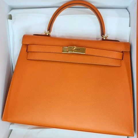 K32 Sellier Orange Epsom