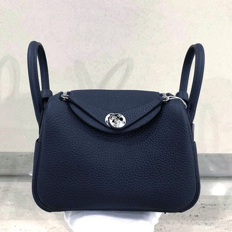 Mini Lindy Blue Nuit Clemence