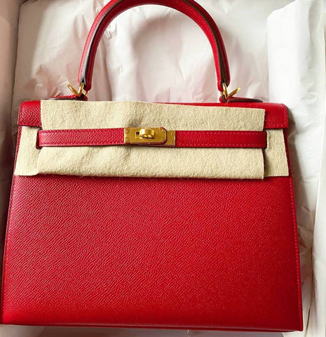 K25 Sellier Rouge Casaque Epsom