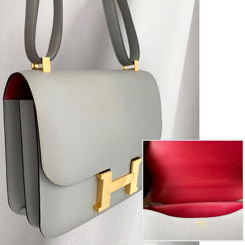 Constance 24 Gris Mouette Epsom