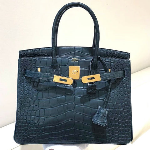 B30 Vert Cypress Matte Alligator